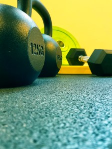 materiel sport dumbell poids plate crossfit functional training salle sport