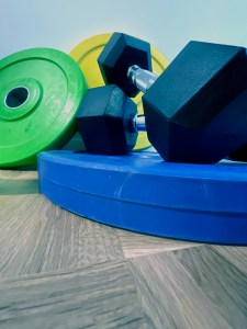 materiel sport crossfit personal training  plate salle sport