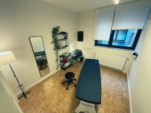 salle consultation kinésithérapie kiné 1000 Bruxelles box